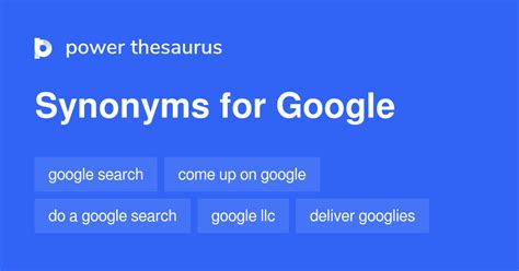 google thesaurus synonyms.